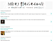 Tablet Screenshot of michaelplease.blogspot.com