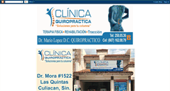 Desktop Screenshot of laquiropracticaysusalud.blogspot.com