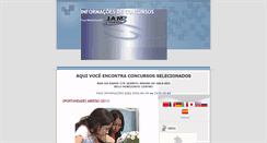 Desktop Screenshot of iamcursosinformacao.blogspot.com