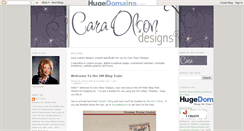 Desktop Screenshot of caraolsondesigns.blogspot.com