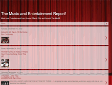 Tablet Screenshot of musicandentertainmentreport.blogspot.com