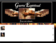 Tablet Screenshot of guerraespiritual1.blogspot.com