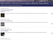 Tablet Screenshot of dreamingcasuallypoetry.blogspot.com