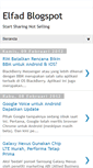 Mobile Screenshot of elfad.blogspot.com