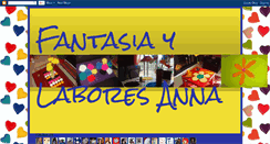 Desktop Screenshot of anna-fantasiaylaboresanna.blogspot.com