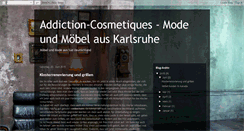 Desktop Screenshot of addiction-cosmetiques.blogspot.com