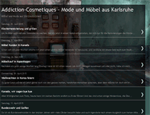 Tablet Screenshot of addiction-cosmetiques.blogspot.com