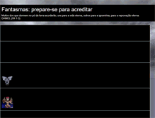 Tablet Screenshot of fantasmas-reais.blogspot.com