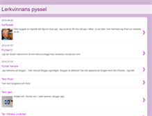 Tablet Screenshot of lerkvinnanspyssel.blogspot.com