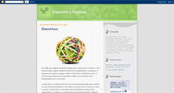 Desktop Screenshot of educacion-empresa.blogspot.com