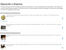 Tablet Screenshot of educacion-empresa.blogspot.com