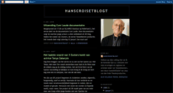 Desktop Screenshot of hanscroisetblogt.blogspot.com