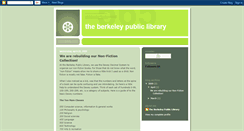 Desktop Screenshot of berkeleylib.blogspot.com