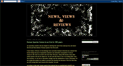 Desktop Screenshot of news-views-n-reviews.blogspot.com