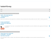 Tablet Screenshot of isaiasinfoway.blogspot.com