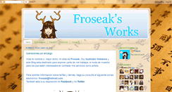 Desktop Screenshot of froseak.blogspot.com