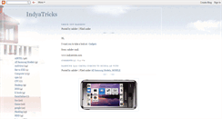Desktop Screenshot of indyatricks.blogspot.com