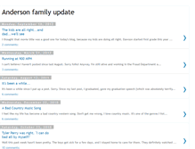 Tablet Screenshot of andersonfamilyupdate.blogspot.com