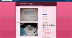 Desktop Screenshot of creacionesarnerys.blogspot.com
