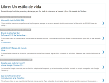 Tablet Screenshot of estilolibrecr.blogspot.com