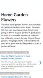 Mobile Screenshot of homegardenflowers.blogspot.com
