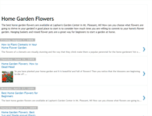 Tablet Screenshot of homegardenflowers.blogspot.com