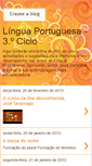 Mobile Screenshot of linguaportuguesamaterna.blogspot.com