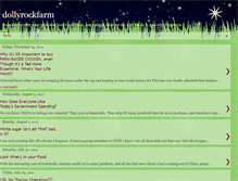 Tablet Screenshot of dollyrockfarm.blogspot.com
