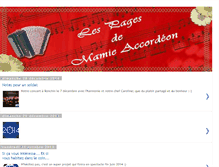 Tablet Screenshot of mamieaccordeon.blogspot.com