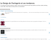 Tablet Screenshot of horlogerie-design-tendances.blogspot.com