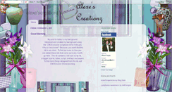 Desktop Screenshot of alexescreationz.blogspot.com