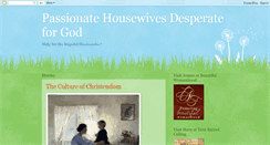 Desktop Screenshot of passionatehousewives.blogspot.com