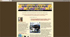 Desktop Screenshot of joanbeiriger.blogspot.com
