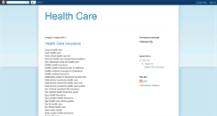 Desktop Screenshot of health-careinsurances.blogspot.com