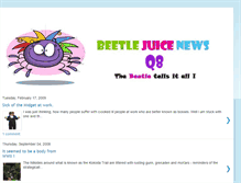 Tablet Screenshot of beetlejuicenewsq8.blogspot.com