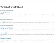 Tablet Screenshot of gregfjetland.blogspot.com