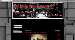 Desktop Screenshot of hiphopresurrected.blogspot.com