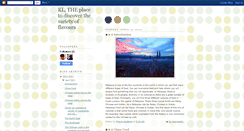 Desktop Screenshot of kl-flavours.blogspot.com