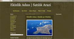 Desktop Screenshot of ekinlikadasi.blogspot.com