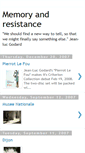 Mobile Screenshot of memory-resistance.blogspot.com