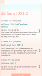 Mobile Screenshot of ddform1351-2.blogspot.com