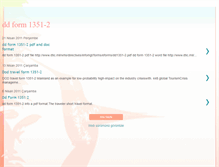 Tablet Screenshot of ddform1351-2.blogspot.com