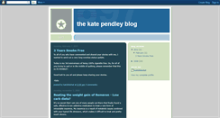 Desktop Screenshot of katependley.blogspot.com