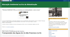 Desktop Screenshot of educacaoambientalufpe.blogspot.com