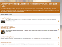 Tablet Screenshot of californiaweddinglocations.blogspot.com