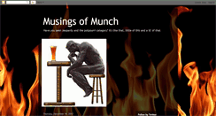 Desktop Screenshot of musingsofmunch.blogspot.com