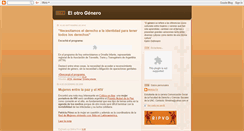 Desktop Screenshot of elotrogenero.blogspot.com