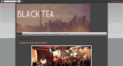 Desktop Screenshot of blackteatheatre.blogspot.com