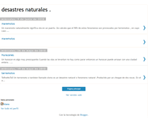 Tablet Screenshot of kiana-desastresnaturales.blogspot.com