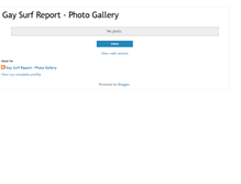Tablet Screenshot of gaysurfreport.blogspot.com